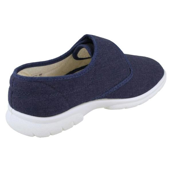 DB Shoes Mens DB Shoes Casual Wide Fit Canvas Shoes CANNOCK