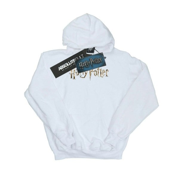 Harry Potter Womens/Ladies Full Colour Logo Hoodie - White