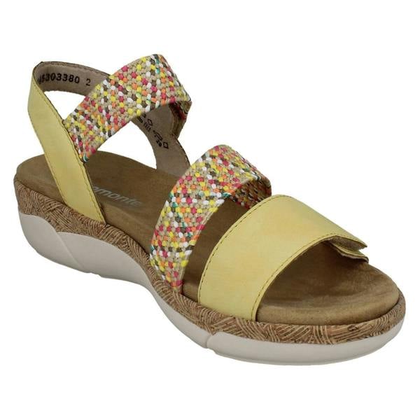 Remonte Ladies Remonte Strappy Elastiated Sandals R6861