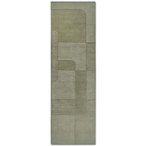 The Rugs Handwoven Abstract Design Wool Rug