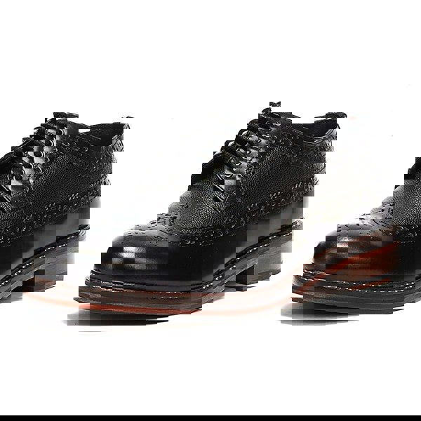 Ben Sherman BS12501 Archie Brogue Shoes - Black