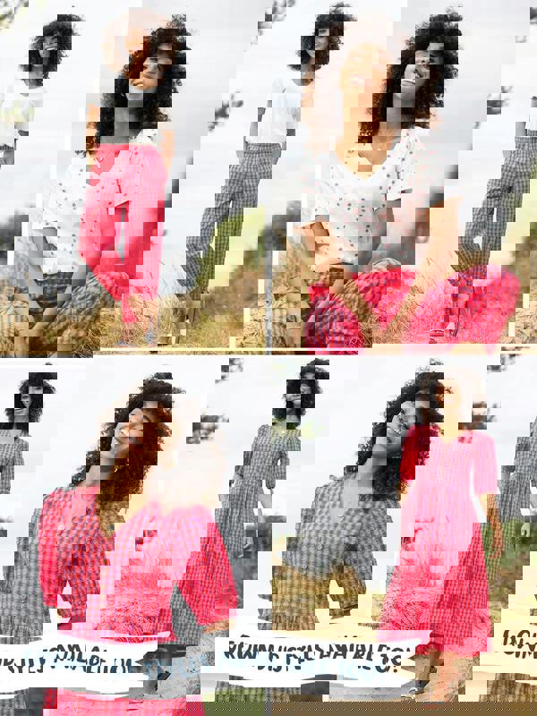 Kite Girls Organic Gingham Dress