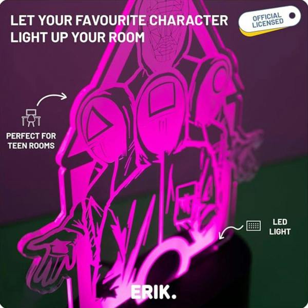 Grupo Eric Squid Game LED Desk Table Lamp