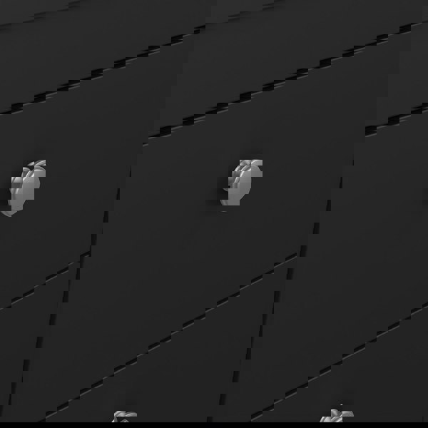 Furniture To Go Madrid Bedside Table 2 drawers in Matt Black