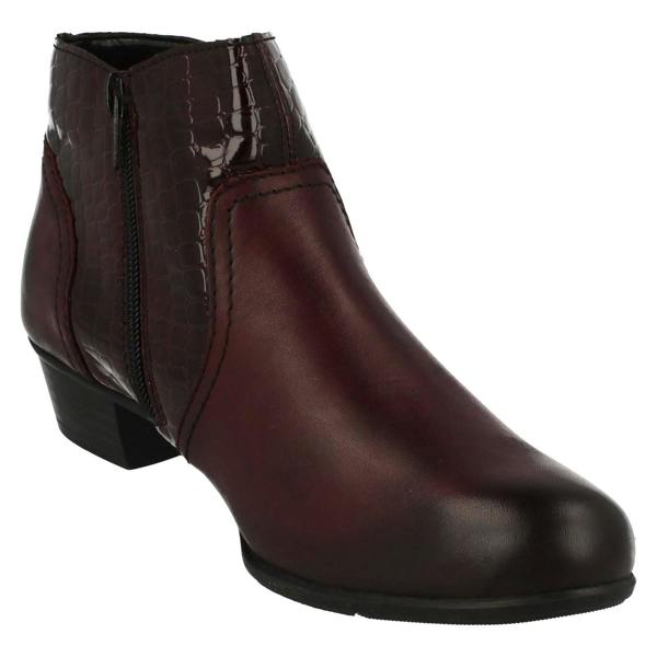 Remonte Ladies Remonte Heeled Ankle Boots D3574