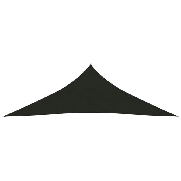 Berkfield Sunshade Sail 160 g/må_ Black 2.5x2.5x3.5 m HDPE