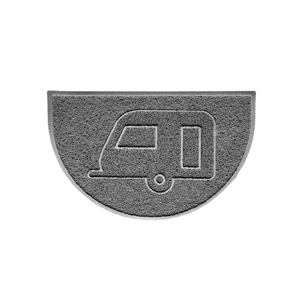 Nicoman Caravan Embossed Halfmoon Spaghetti Indoor/Outdoor Doormat