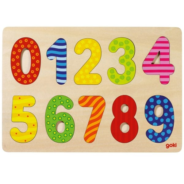 Goki Number Puzzle - 0-9