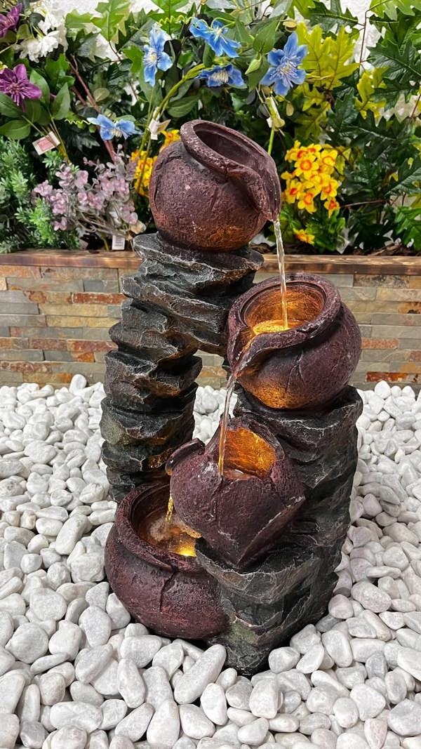 Tranquillity Water Features Copper Dale Falls Traditional Water Feature