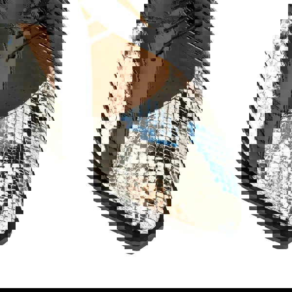 Embassy London Harlowe - Multi - Women's cutout leather lace up shoe