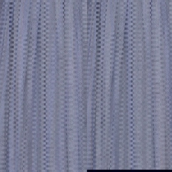 Close-up of blue tulle fabric