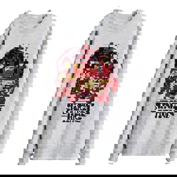 Stranger Things Childrens/Kids Board Game Sweatshirt - Athletic Heather - 