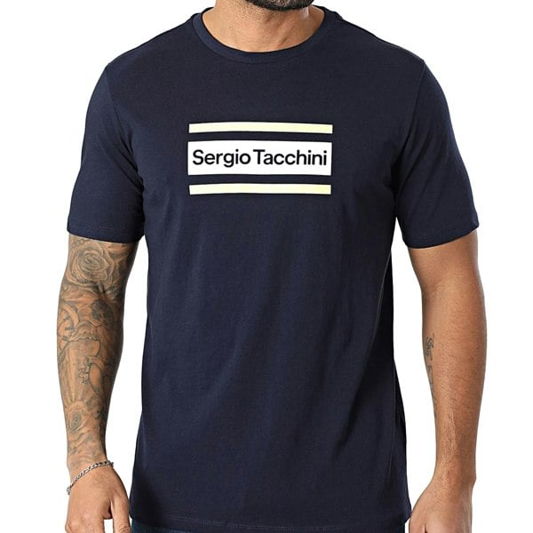 Sergio Tacchini Lared T-Shirt Navy