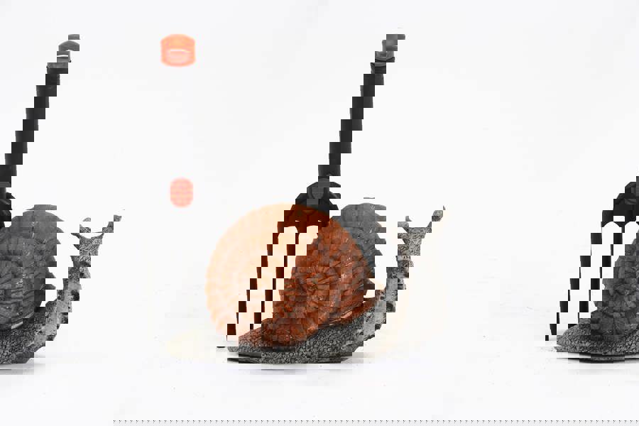 Small Stone Cast Snail Garden Ornament