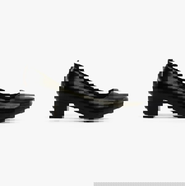 Boulevard LORETTA Womens Faux Leather Court Shoes Black