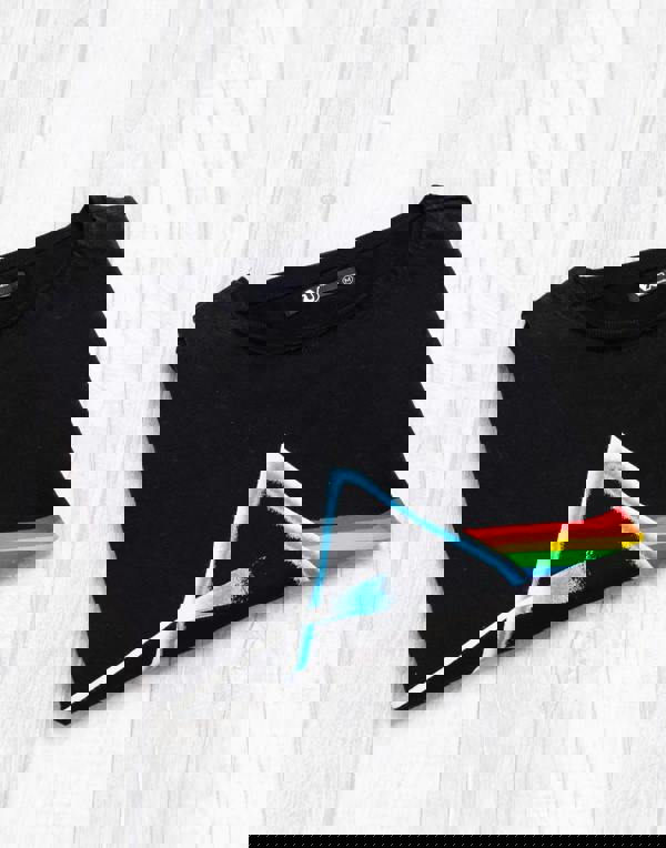 Pink Floyd Unisex Black Album Logo Short Sleeved T-Shirt