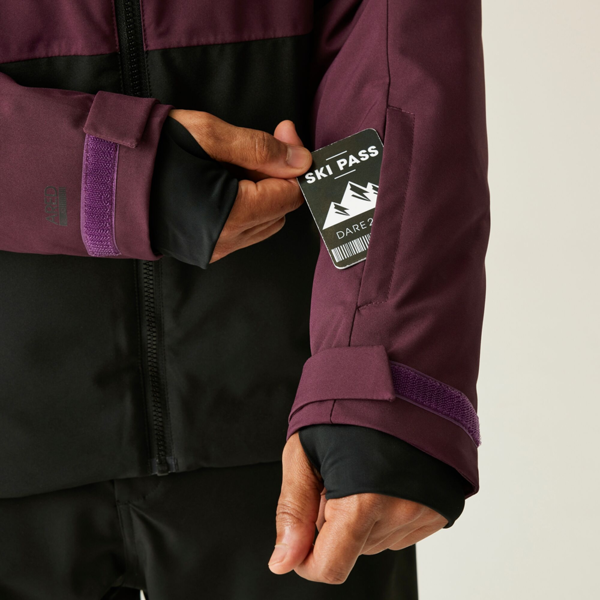 Dare 2B Mens Baseplate III Ski Jacket - Black/Fig