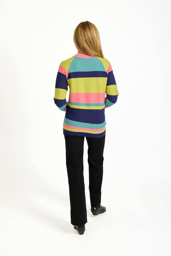 Multi Stripe Knit Jumper