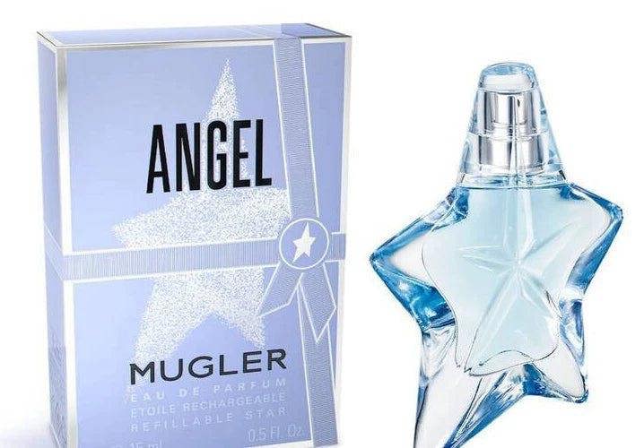 Mugler Angel 15ml Eau De Parfum EDP Rechargeable Refillable Spray For Her