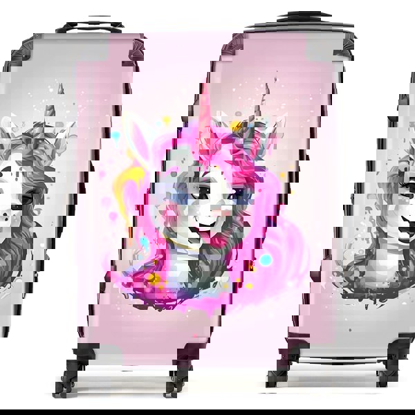 Warren Reed Happy Unicorn Splashart Suitcase
