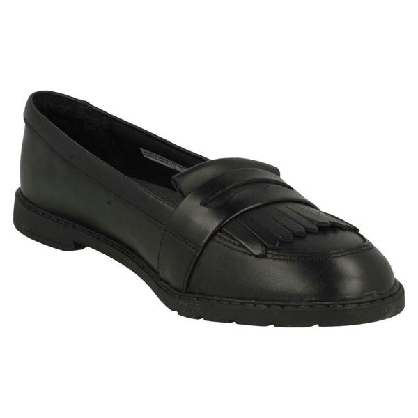 Clarks Girls Clarks School Shoes Scala Bright -  G Fit