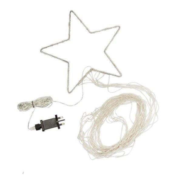 Samuel Alexander 3m Shooting Christmas Star Light LED Decoration in Cool White