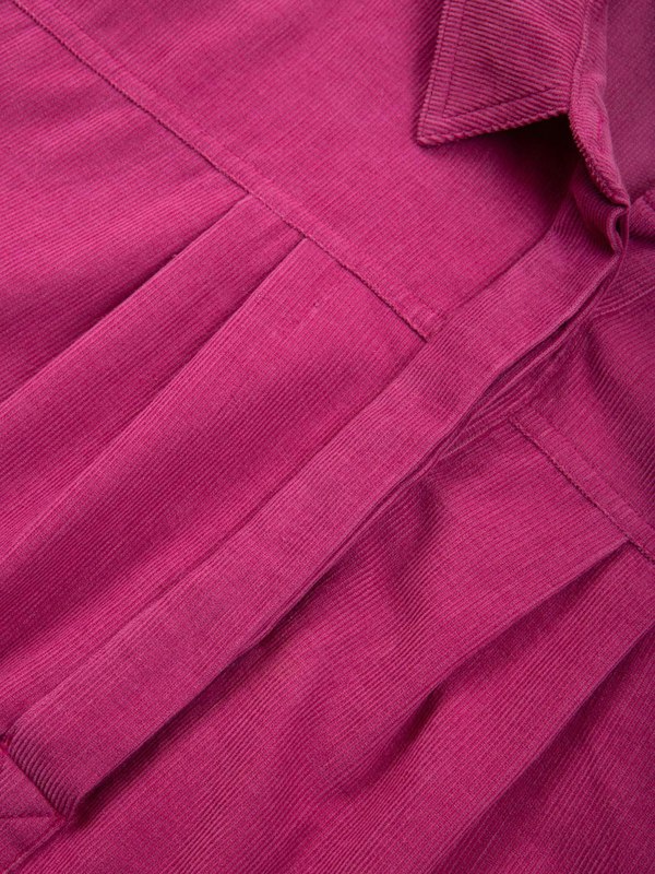 Kite Organic Mapperton Cord Dress Berry