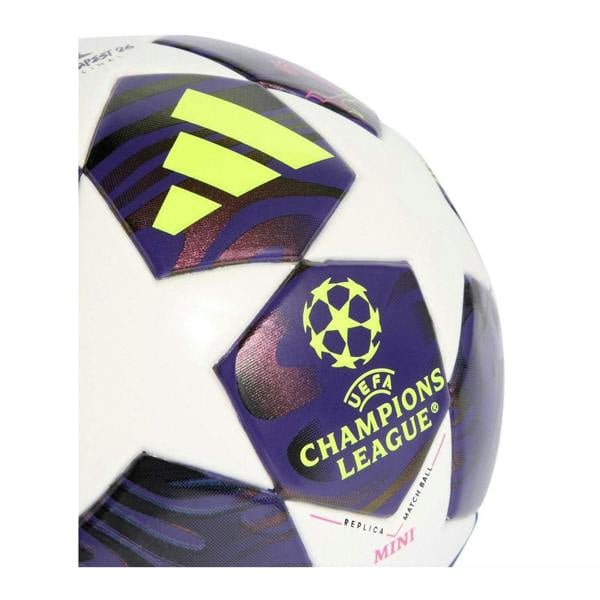 Adidas UEFA Champions League Mini Football - Purple/White - 