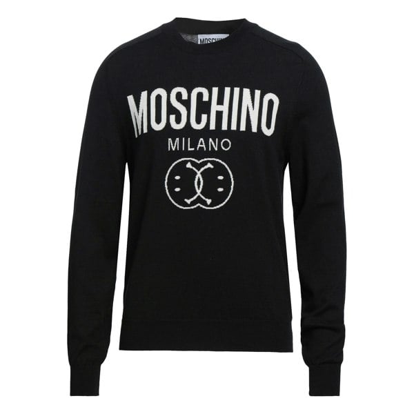 Moschino Mens Milano Jumper - Black
