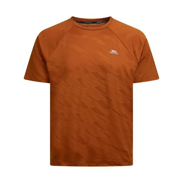 Trespass Mens Trillon Short-Sleeved Jersey - Burnt Orange - 