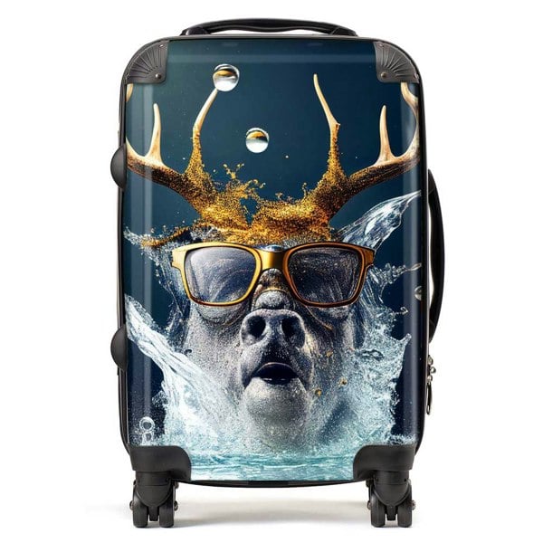 Warren Reed Stag Splashart Suitcase