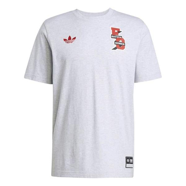 Adidas Unisex Adult FC Bayern Munich T-Shirt - Grey Heather - 