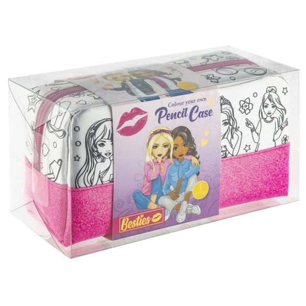 Besties Colour your own Pencil Case