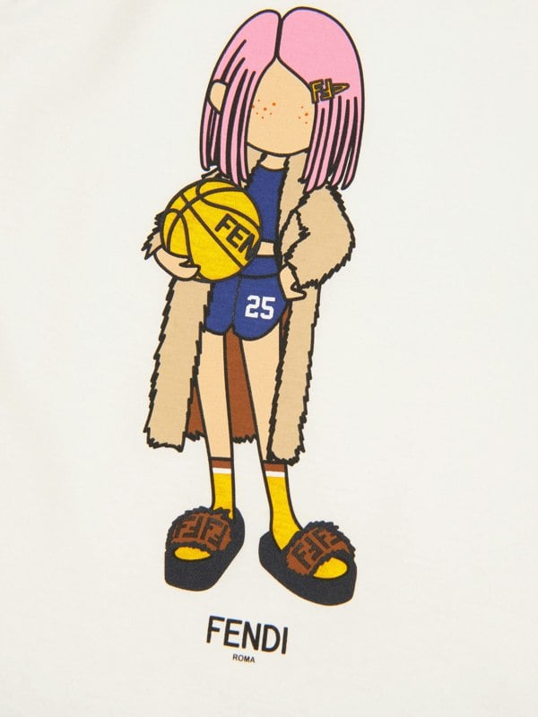 Fendi Kids Fendi Girls 2 In 1 Tartan Skirt Dress