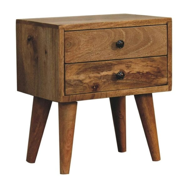 Wyld Haus Parma Small Mango Table Rustic Bedside Table