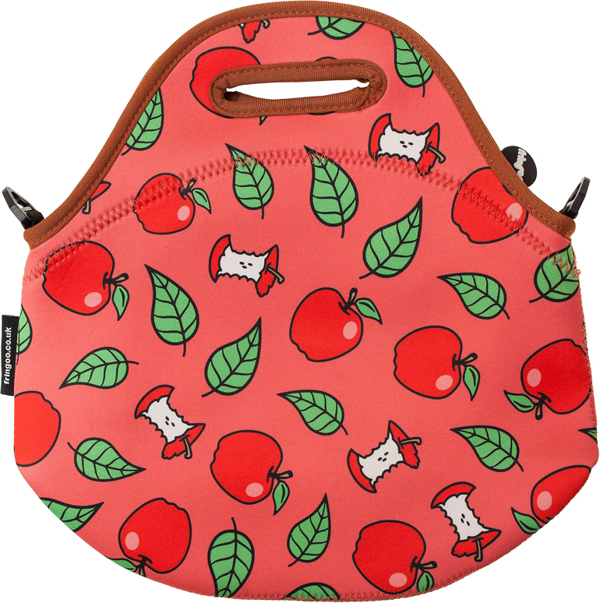Fringoo Kids Thermal Insulated Cooler Lunch Bag with Zipped Pocket & Shoulder Strap for School or Nursery