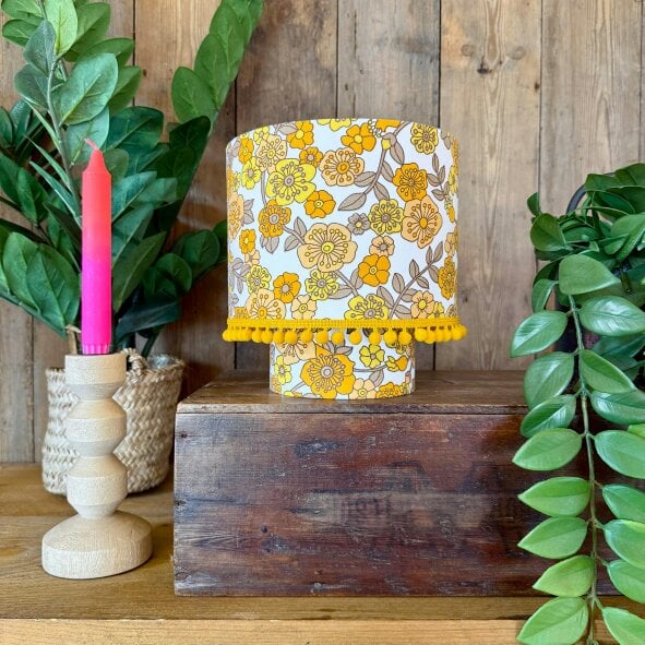 Love Frankie Sunny Vintage Flowers Portable Glow Lamp - Limited Edition!