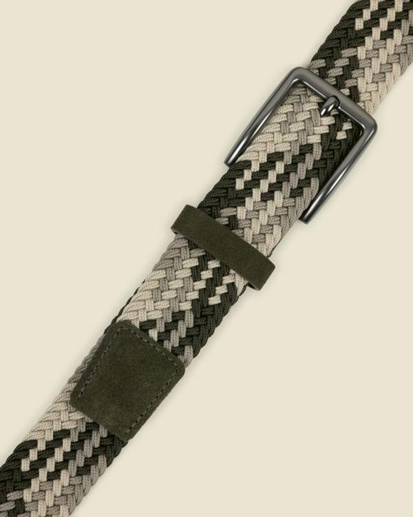 Larsson & Co Strömstare -  Multicoloured Woven Suede Belt