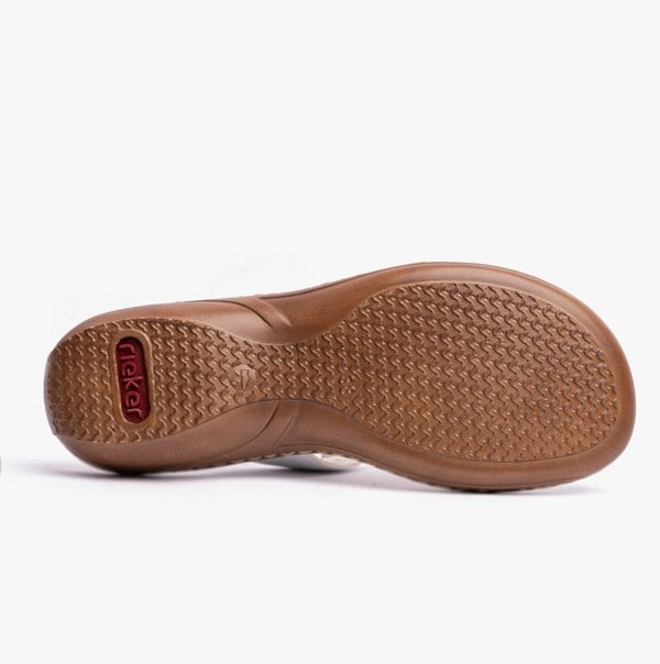 Rieker 60867-80 Womens Sandals - White