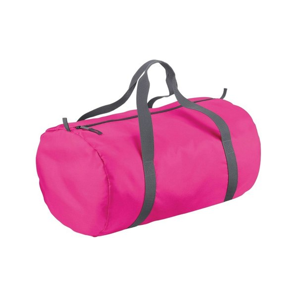 BagBase Packaway Barrel Bag - Fuchsia