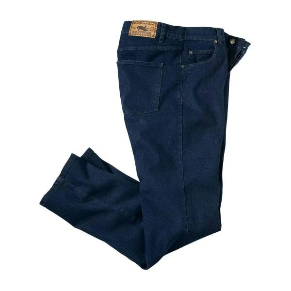 Atlas For Men Mens Straight Cut Jeans - Dark Blue