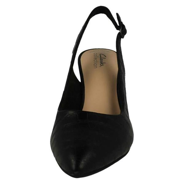 Clarks Ladies Clarks Buckle Fastening Slingback Shoes Kataleyna Step