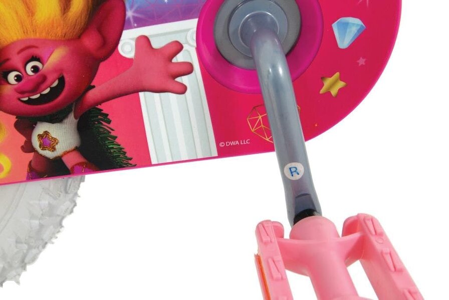 Trolls 14" Wheel Kids Bike - Pink