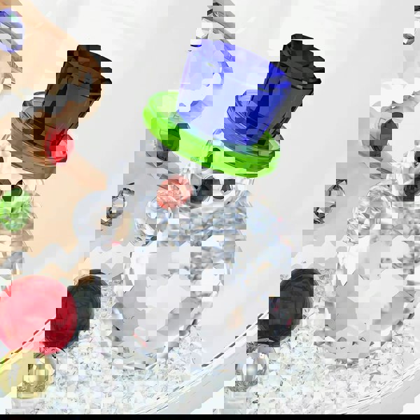 Swarovski Holiday Cheers Tree Snowman Ball Ornament 5701509