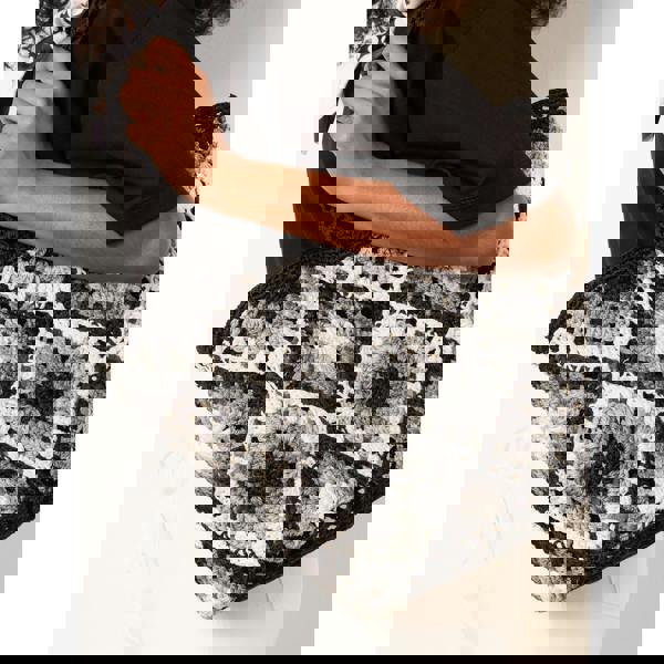 Blue Vanilla Crochet Simple Tote Bag