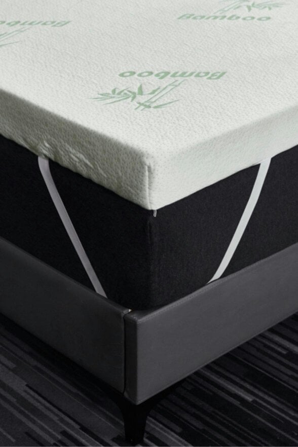 Ezysleep Super Soft Bamboo Memory Foam Mattress Topper