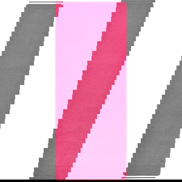 Modern Plain Pink Rug – Soft Short Pile