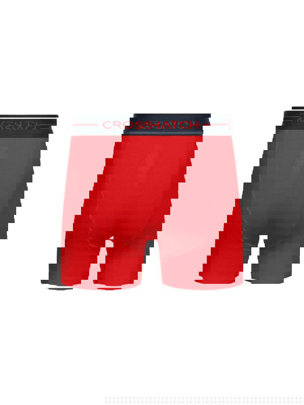 Crosshatch Warbler Boxers 3pk Red