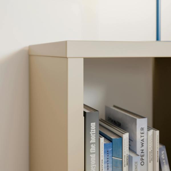Furniture To Go Mauro Singular Storage Unit in Taupe