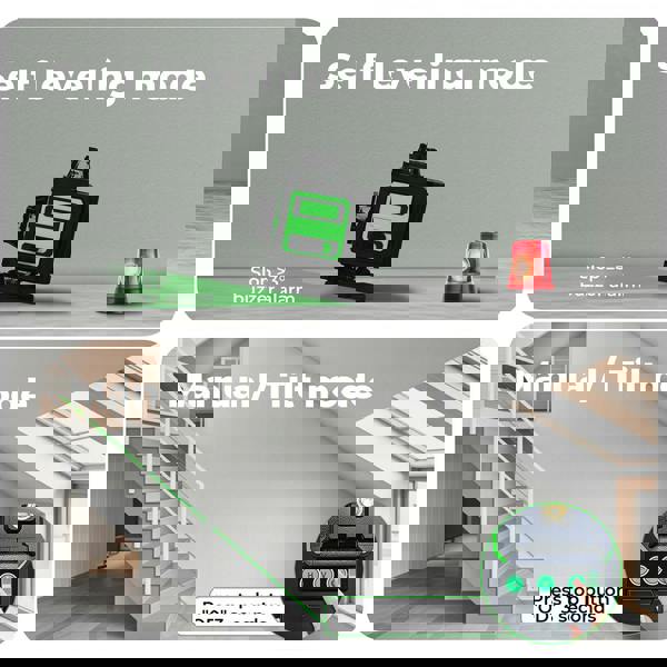 Traderight Laser Level 4D 16 Line 360° Green Self -Leveling with Remote Tripod